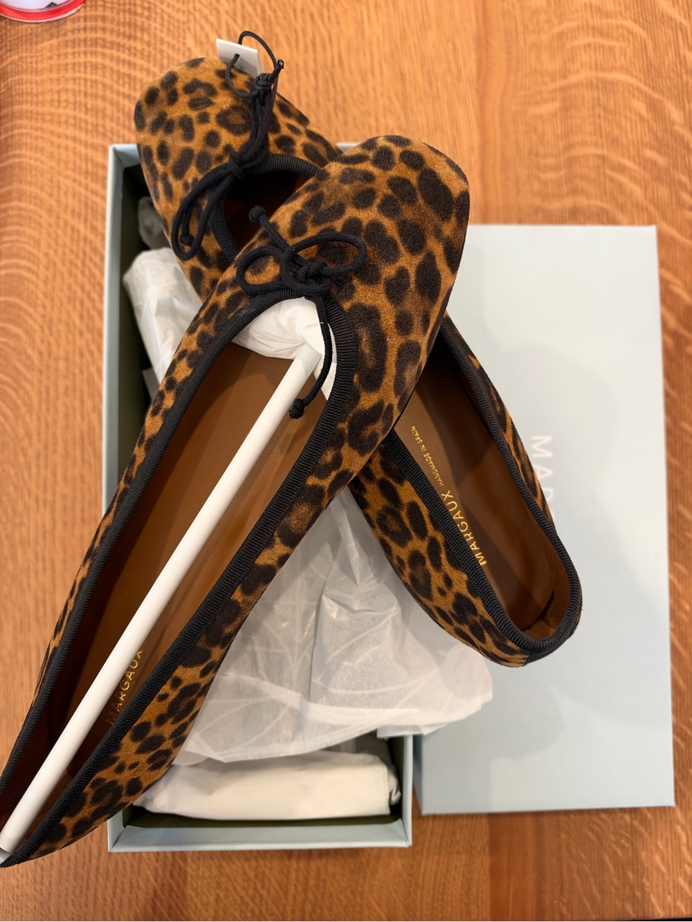 Margaux The Fonteyn Leopard Suede - 40.5 (US 9.5-10)